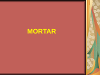 lecture 5 MORTAR (1).pptx